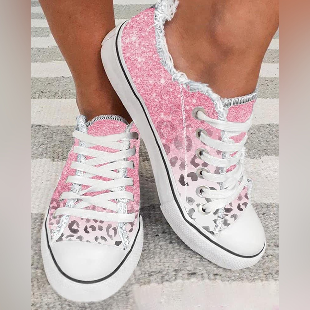 Ombré Leo Canvas Sneakers